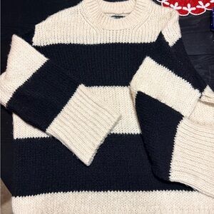 ASOS Bold Striped Crewneck Sweater